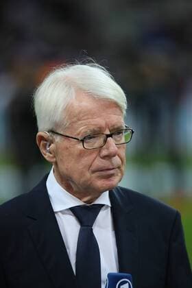 DFL-Ligapraesident Reinhard Rauball - Frankreich vs. Deutschland, EM-Qualifikation, Stade de France
