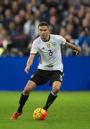 13. November 2015: Paris, Fussball Testspiel: Frankreich - Deutschland: Jonas Hector (Deutschland).