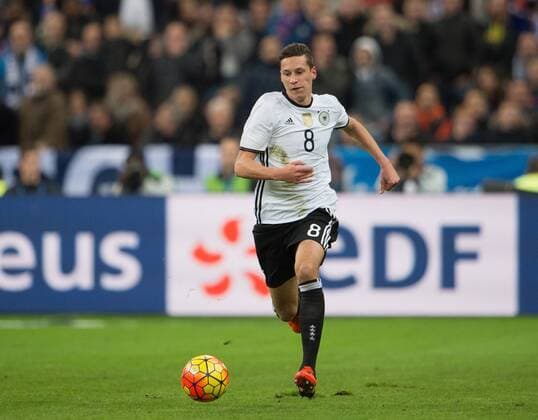 13. November 2015: Paris, Fussball Testspiel: Frankreich - Deutschland: Julian Draxler (Deutschland).