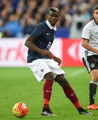 FUSSBALL INTERNATIONAL SAISON 2015 2016 TESTSPIEL Frankreich - Deutschland 13.11.2015 Paul Pogba (Frankreich) 