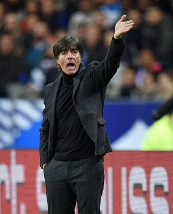 FUSSBALL INTERNATIONAL SAISON 2015 2016 TESTSPIEL Frankreich - Deutschland 13.11.2015 Trainer Joachim Loew (Deutschland) eangagiert an der Seitenlinie 