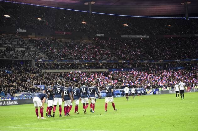 Olivier Giroud (Fra) - Fussball, Länderspiel Nationalteam, Testspiel, Frankreich vs. Deutschland - 13 11 2015 JBAutissier Panoramic 
