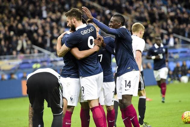 Olivier Giroud (Fra) - Fussball, Länderspiel Nationalteam, Testspiel, Frankreich vs. Deutschland - 13 11 2015 JBAutissier Panoramic 