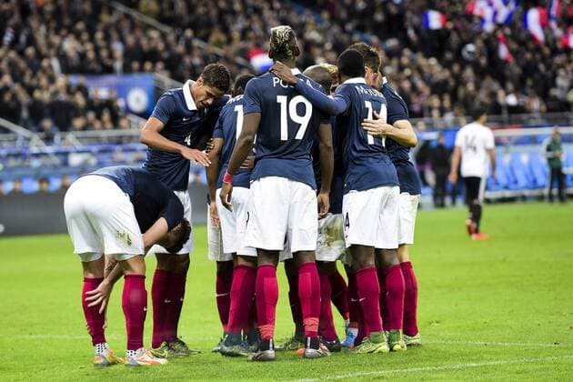 Olivier Giroud (Fra) - Fussball, Länderspiel Nationalteam, Testspiel, Frankreich vs. Deutschland - 13 11 2015 JBAutissier Panoramic 