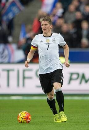 13. November 2015: Paris, Fussball Testspiel: Frankreich - Deutschland: Bastian Schweinsteiger (Deutschland).