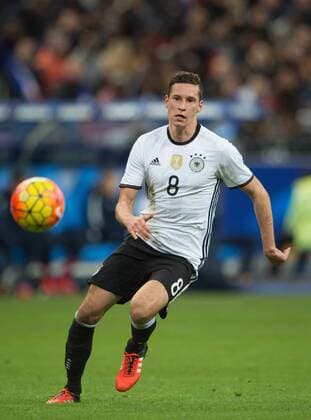 13. November 2015: Paris, Fussball Testspiel: Frankreich - Deutschland: Julian Draxler (Deutschland).