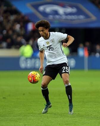 Frankreich - Deutschland DFB Frankreich, Paris, 13.11.2015, Fussball, FIFA, Länderspiel, Frankreich - Deutschland DFB: Leroy Sane (Deutschland).