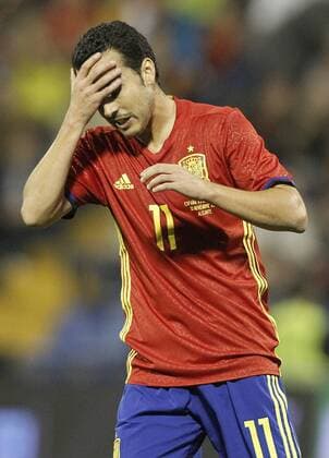 Spain s Pedro Rodriguez during International Friendly Länderspiel match. November 13,2015.  (2015111343)