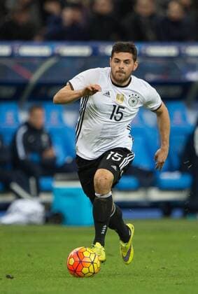 13. November 2015: Paris, Fussball Testspiel: Frankreich - Deutschland: Kevin Volland (Deutschland).