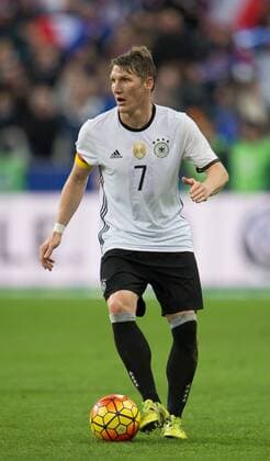 13. November 2015: Paris, Fussball Testspiel: Frankreich - Deutschland: Bastian Schweinsteiger (Deutschland).