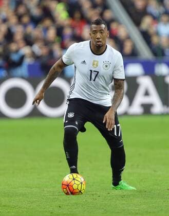 Paris , Fußball Länderspiel Frankreich vs. Deutschland ; Jerome Boateng ( GER )