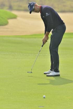 Nov. 14, 2015 - Shanghai, People s Republic of China - HENRIK STENSON of Sweden during the round 3 of BMW Masters at Lake Malaren Golf Club in Shanghai. Golf 2015 - Shanghai Masters - Day 3  - ZUMAm119