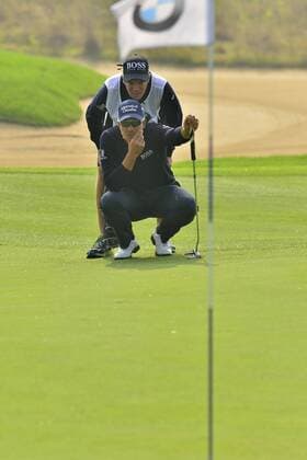 Nov. 14, 2015 - Shanghai, People s Republic of China - HENRIK STENSON of Sweden during the round 3 of BMW Masters at Lake Malaren Golf Club in Shanghai. Golf 2015 - Shanghai Masters - Day 3  - ZUMAm119