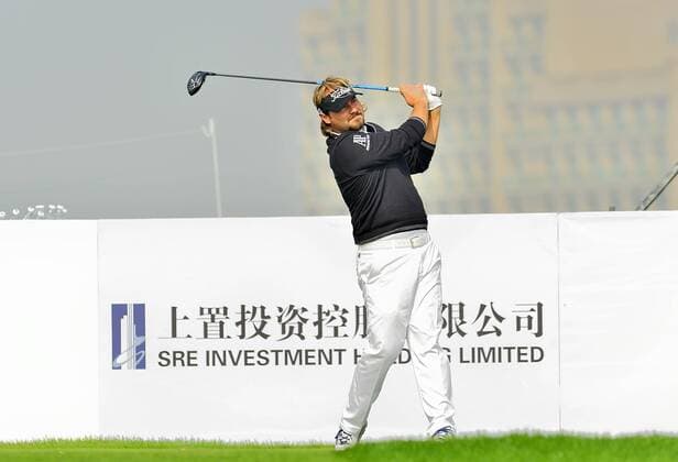 Nov. 14, 2015 - Shanghai, People s Republic of China - VICTOR DUBUISSON of France during the BMW Masters round 3 at Lake Malaren Golf Club in Shanghai. Golf 2015 - Shanghai Masters - Day 3  - ZUMAm119