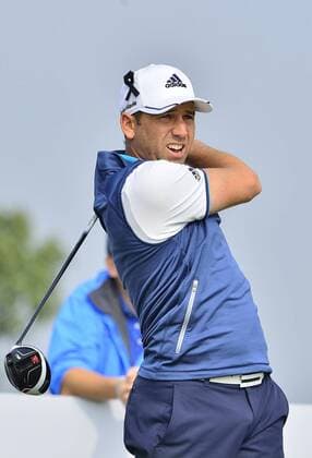 Nov. 14, 2015 - Shanghai, People s Republic of China - SERGIO GARCIA of Spain during the round 3 of BMW Masters at Lake Malaren Golf Club in Shanghai. Golf 2015 - Shanghai Masters - Day 3  - ZUMAm119