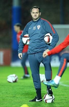 PXL_Croatia national football team training 14.11.2015., Zagreb, Croatia - Croatia national football team training at Hitrec-Kacian pitch ahead of their friendly match against Russia in Krasnodar on 17 November 2015. Josip Simunic.  SlavkoxMidzor PIXSELL