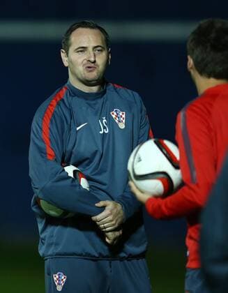 PXL_Croatia national football team training 14.11.2015., Zagreb, Croatia - Croatia national football team training at Hitrec-Kacian pitch ahead of their friendly match against Russia in Krasnodar on 17 November 2015. Josip Simunic.  SlavkoxMidzor PIXSELL