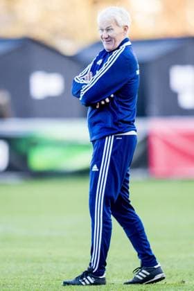151115 Trainer Morten Olsen - Training Dänemark 15 november 2015 in Helsingör  Copyright: LUDVIGxTHUNMAN BB151115LT004