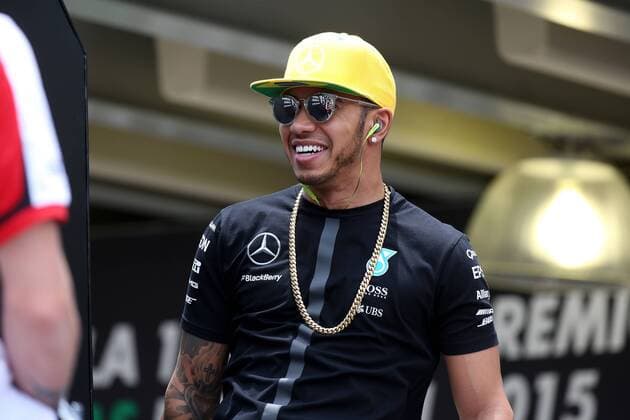 Motorsports: FIA Formula One World Championship WM Weltmeisterschaft 2015, Grand Prix of Brazil, 44 Lewis Hamilton (GBR, Mercedes AMG Petronas Formula One Team), xHOCHxZWEIx