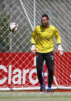 Nov. 15, 2015 - Quito, PICHINCHA, ECUADOR - Esteban Dreer during qualifying practice for the World Russia 2018, in Quito, Ecuador, November 15, 2015. Ecuador played in Venezuela on 17 November. Venezuela v Ecuador, Russia 2018 World Cup Qualifying  - ZUMAn230