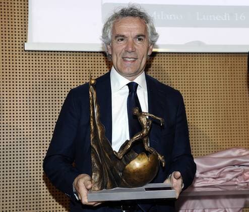 Fußball, Italien, RobertoxDonadoni erhält Premio Giacinto Facchetti Fußball, Italien, RobertoxDonadoni erhält Premio Giacinto Facchetti Db Milano 16 11 2015 Roberto Donadoni 