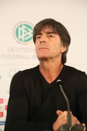 Bundestrainer Joachim Loew - Pressekonferenz der Deutschen Nationalmannschaft, Rittergut Eckerde