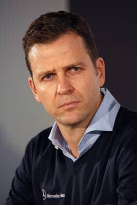 Manager Oliver Bierhoff - Pressekonferenz der Deutschen Nationalmannschaft, Rittergut Eckerde