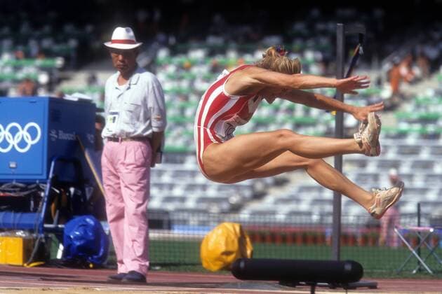Olympische Sommerspiele in Barcelona, Weitsprung der Frauen: Susen Tiedtke (Deutschland)