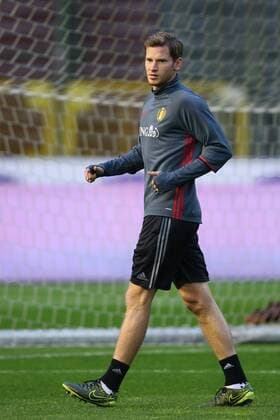 - BRUSSELS, BELGIUM: Belgium s Jan Vertonghen pictured during a training session of the Red Devils, the Belgian national soccer team, Monday 16 November 2015, in Brussels. Tomorrow the Devils are playing Spain in preparation of the Euro2016 European Championships. BRUNOxFAHY  x04741299x