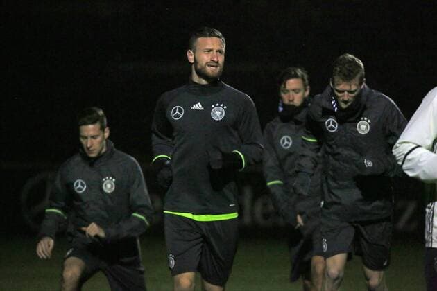 Shkodran Mustafi - Training der Deutschen Nationalmannschaft, Sportschule Barsinghausen