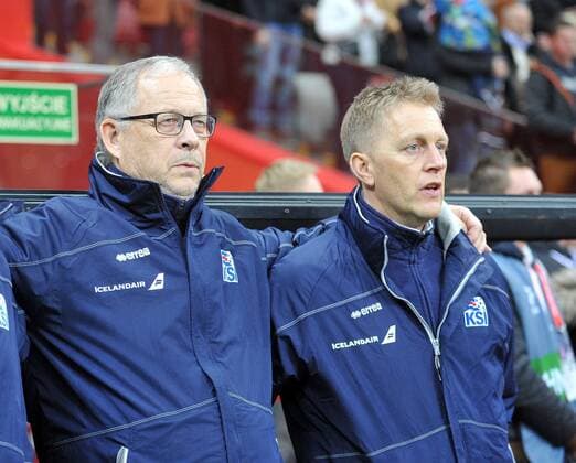 Warszawa, 13.11.2015 - Fussball - Nationalteam - LÃ¤nderspiel - Freundschaftsspiel - Polen vs Island - LARS LAGERBACK, HEIMIR HALLGRIMSSON -  Copyright: xRAFALxRUSEKx