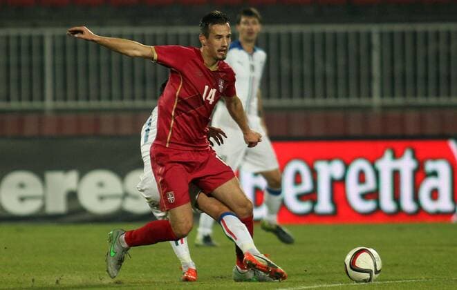 13.11.2015 Novi Sad(Serbia) Serbia-Italy U21 U 21 European qualify men s football Vukasin Jovanovic Serbia : 