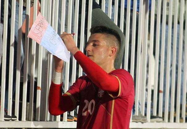 13.11.2015 Novi Sad(Serbia) Serbia-Italy U21 U 21 European qualify men s football Sergej Milinkovic-Savic Serbia : 