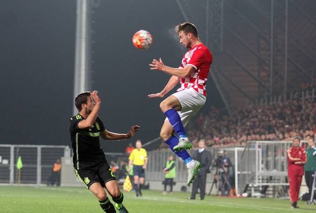 PXL_European Under-21 Championship 2017, qualifying round, CRO - SPA 17.11.2015., Stadion HNK Rijeka, Rijeka, Croatia - European Under-21 Championship 2017, Qualifying Round, Croatia - Spain.  GoranxKovacic PIXSELL