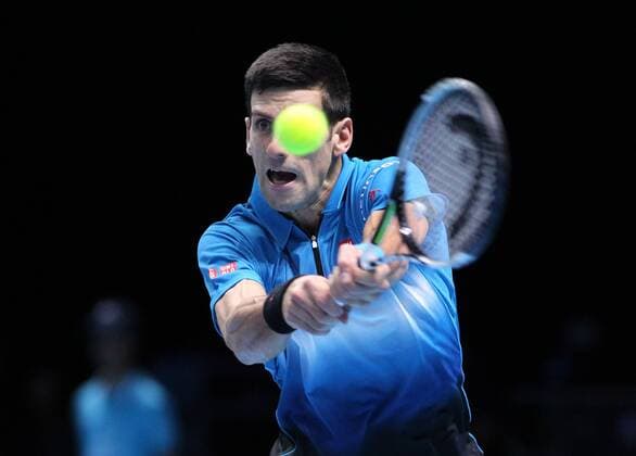 TENNIS - ATP Tennis Herren World Tour Finals 2015 LONDON,ENGLAND,17.NOV.15 - TENNIS - ATP World Tour, World Tour Finals 2015. Image shows Novak Djokovic (SRB). GEPAxpictures xAlanxGrieves