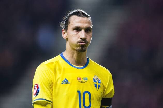 Sweden s Zlatan Ibrahimovic Dänemark - Schweden EM Qualifikation Play Off in Kopenhagen  Copyright: ANDREASxLxERIKSSON BB151117BB947
