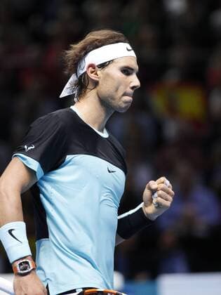 18.11.2015 the O2 London, England. ATP Tennis Herren Tour Finals Day 4 Rafael Nadal (ESP) defeats Andy Murray (GBR) by a score 6-4, 6-1 during the Day Four Barclays ATP World Tour Finals from the O2 Arena xHongboxChenx  ActionPlus11682706