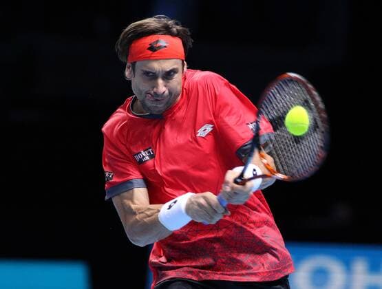 TENNIS - ATP Tennis Herren World Tour Finals 2015 LONDON,ENGLAND,20.NOV.15 - TENNIS - ATP World Tour, World Tour Finals 2015. Image shows David Ferrer (ESP). GEPAxpictures xAlanxGrieves