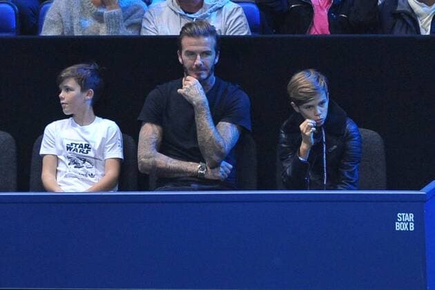 David Beckham TENNIS : ATP Tennis Herren WORLD TOUR FINALS 2015 - 21 11 2015 TennisMagazine Panoramic 
