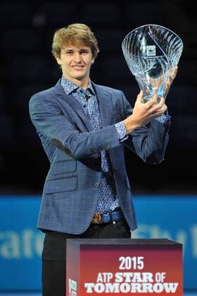 Alexander Zverev TENNIS : ATP Tennis Herren WORLD TOUR FINALS 2015 - 21 11 2015 TennisMagazine Panoramic 