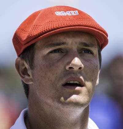 Nov. 22, 2015 - Melbourne, Victoria, Australia - Bryson DeChambeau of the United States on the ninth tees during day 4 2015 Australian Masters at Huntingdale Golf Club in Melbourne, Australia. Golf 2015 - Peter Senior wins the 2015 Australian Masters - ZUMAk106