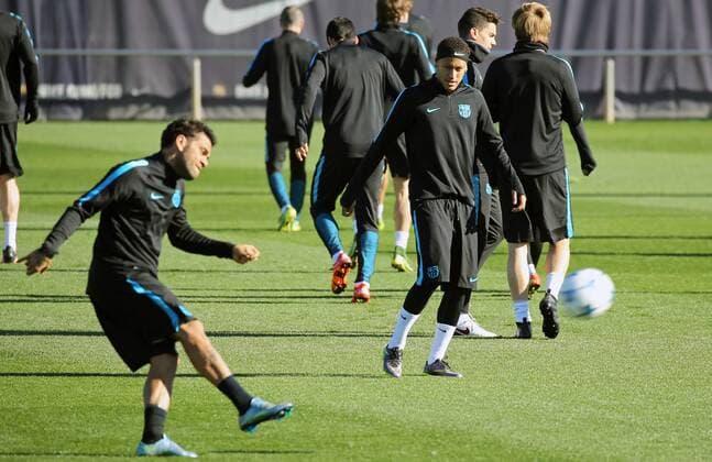 Fußball, Champions League, FC Barcelona Training BARCELONA -november 23- BARCELONA: Neymar Jr. in the FC Barcelona Barca training previous to the Champions League match against Roma. Photo: Joan Valls Urbanandsport Cordon Press 