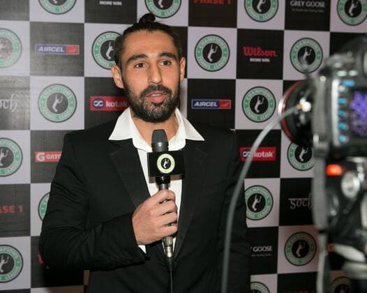Champions Tennis League 2015, Players Party, Marcos Baghdatis, Tennis - Champions Tennis League 2015 - - - Mumbai - Maharashtra - India - 23 November 2015.