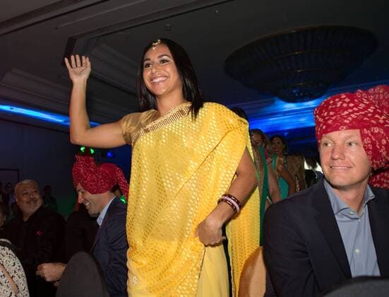 Champions Tennis League 2015, Players Party, Heather Watson, Tennis - Champions Tennis League 2015 - - - Mumbai - Maharashtra - India - 23 November 2015.