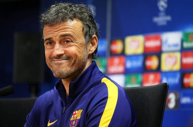 BARCELONA -november 23- BARCELONA: Luis Enrique Martinez in the press conference PK Pressekonferenz previous to the Champions League match against Roma. Photo: Joan Valls Urbanandsport Cordon Press 