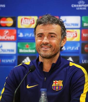 BARCELONA -november 23- BARCELONA: Luis Enrique Martinez in the press conference PK Pressekonferenz previous to the Champions League match against Roma. Photo: Joan Valls Urbanandsport Cordon Press 