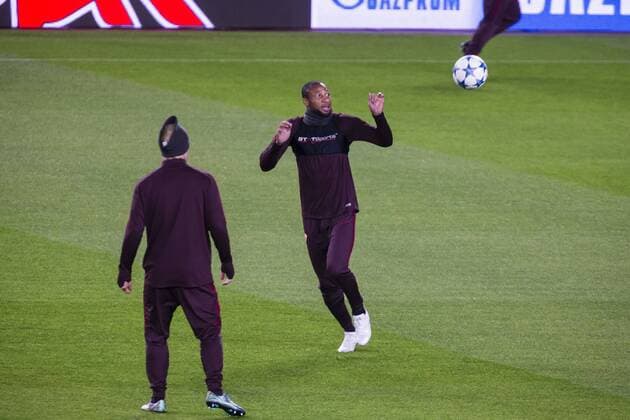 Fußball, Champions League, AS Rom Training SPAIN - Nov,23th: Keita (c) during the Last training before the match between FC Barcelona Barca - AS Roma, for the round 5 of the Liga BBVA, played at Camp Nou Stadium on 23th Nov 2015 in Barcelona, Spain. (Credit: Mikel Trigueros Urbanandsport Cordon Press) 
