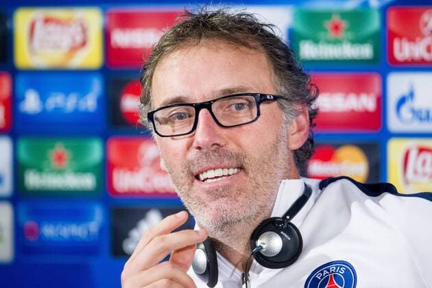 Fußball, Champions League, Paris St. Germain PK 151124 PSG:s tränare Laurent Blanc under en presskonferens inför fotbollsmatchen i Champions League den 24 november 2015 i Malmö.  Copyright: LUDVIGxTHUNMAN BB151124BB006