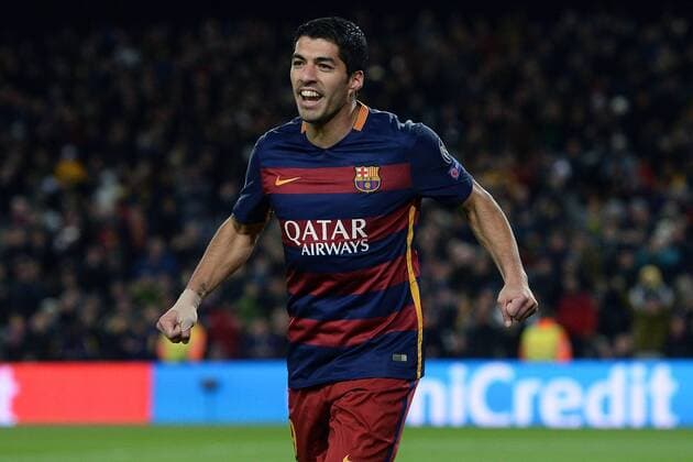 Barcelona, 24.11.2015 - Fussball - UEFA Champions League 2015 2016 - FC Barcelona vs AS Roma - Luis Suarez 