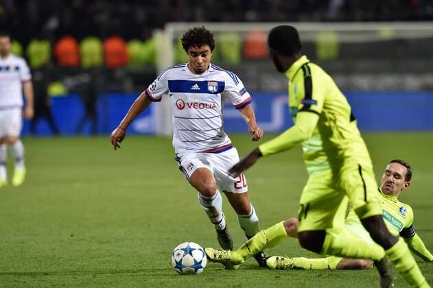 Fußball, Champions League, Olympique Lyon - KAA Gent Rafael (lyon) - Lyon, 24.11.2015 - Fussball - UEFA Champions League 2015 2016 - Olympique Lyon vs KAA Gent - FredericChambert Panoramic 